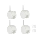 Rodízios branco para berço - Sílaba
