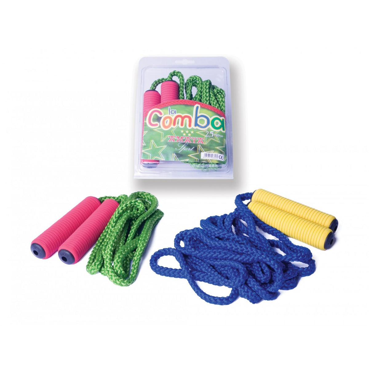 Cuerda para saltar con asa (2,5 m)
