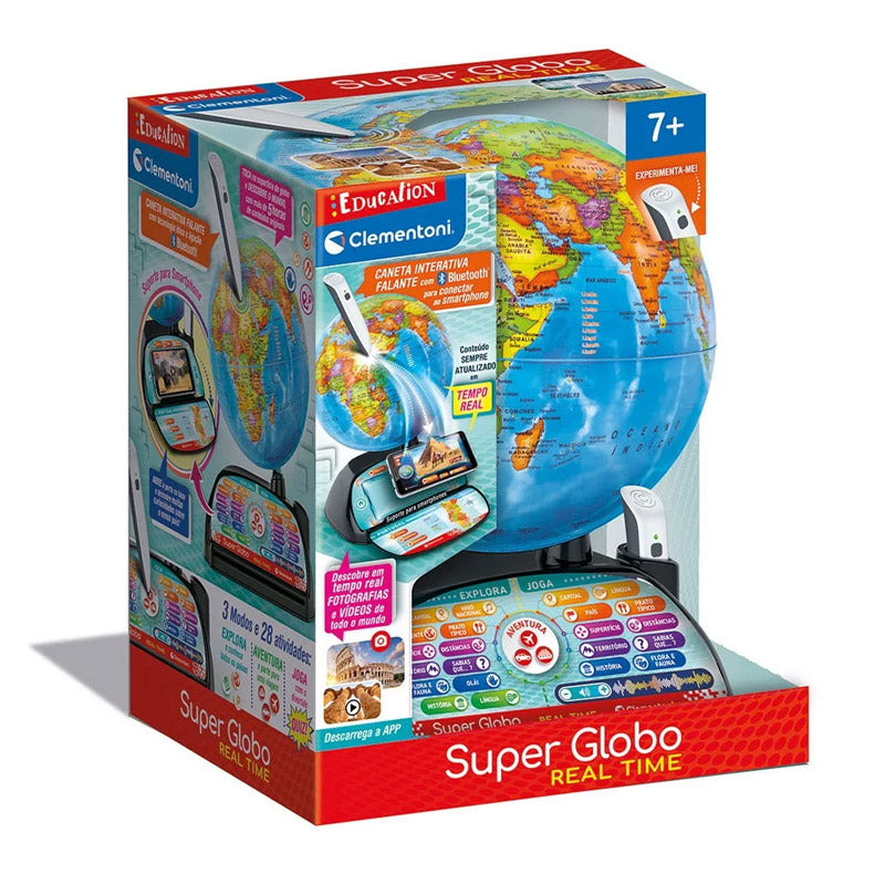 Super Globo Real Time Clementoni - Sílaba