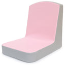 Grey/light pink adult low seat