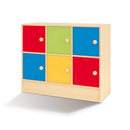 Armário de 6 cacifos módulo pequeno