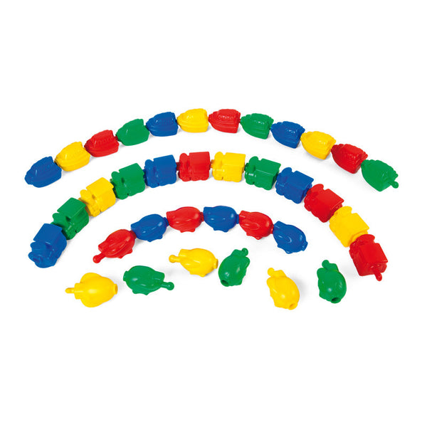 Blocos veículos coloridos