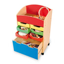 Carrinho musical com instrumentos