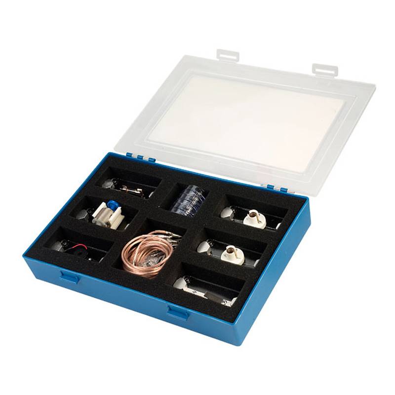 Kit de circuito eléctrico con conexiones magnéticas
