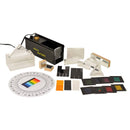 Kit de ótica com disco de Hartl