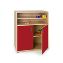 Armário Linha NE tamanho M fechado parte inferior e aberto parte superior