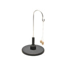 Electroscópio com bolas de medula de sabugueiro