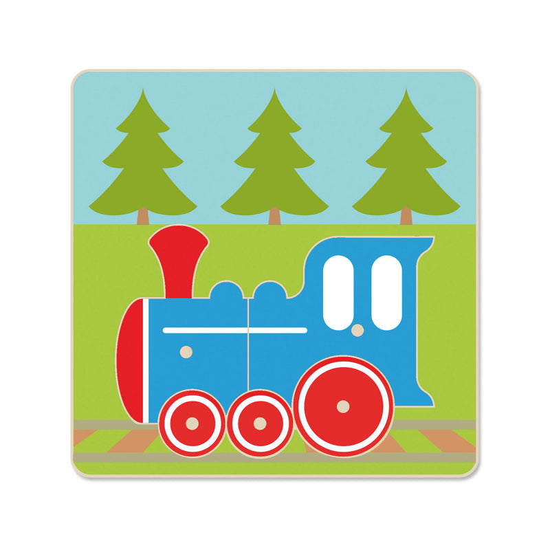 Encaixe locomotiva - Sílaba