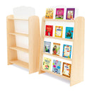 Estante biblioteca alta de dupla face