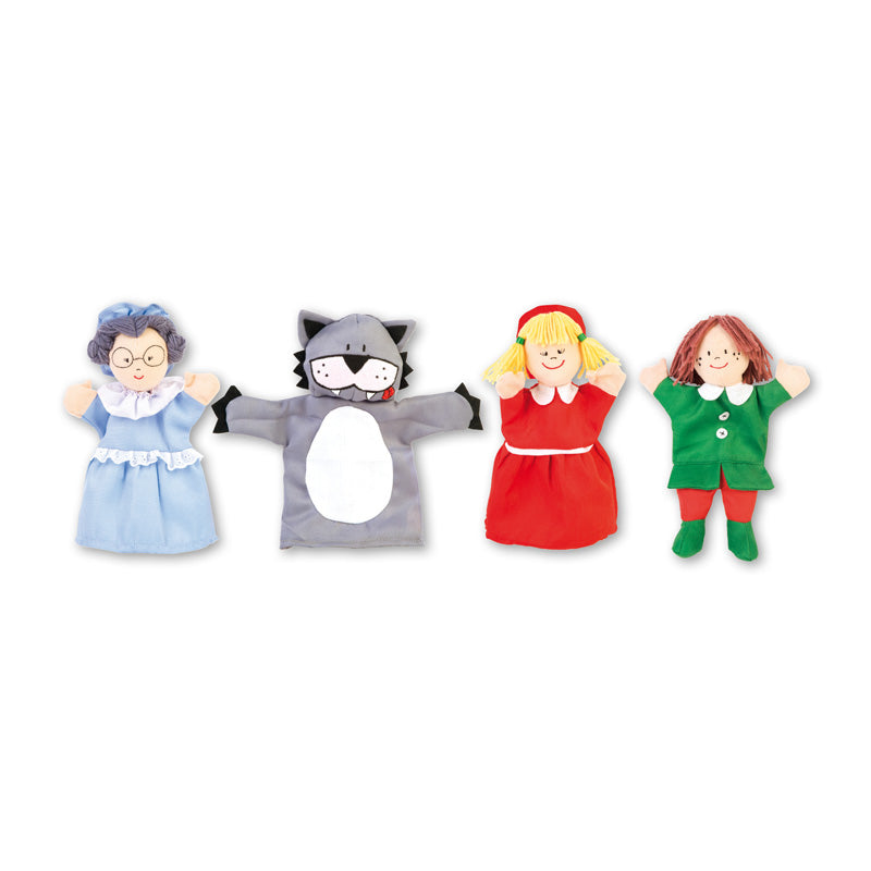 fantoches capuchinho vermelho para crianças