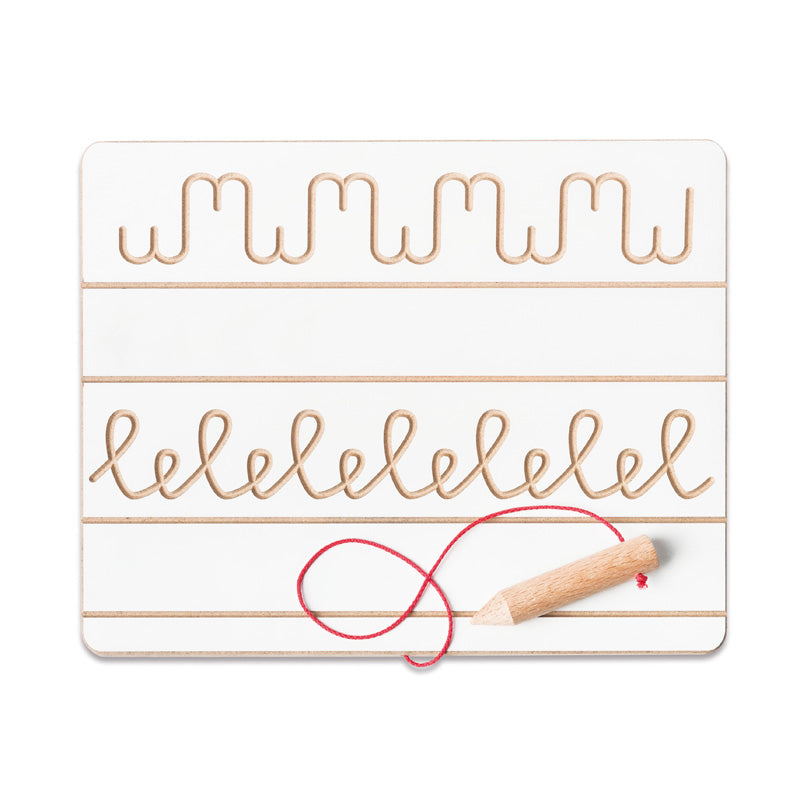 Quadro de grafismo e escrita a marcador B