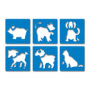 Stencils animais da quinta