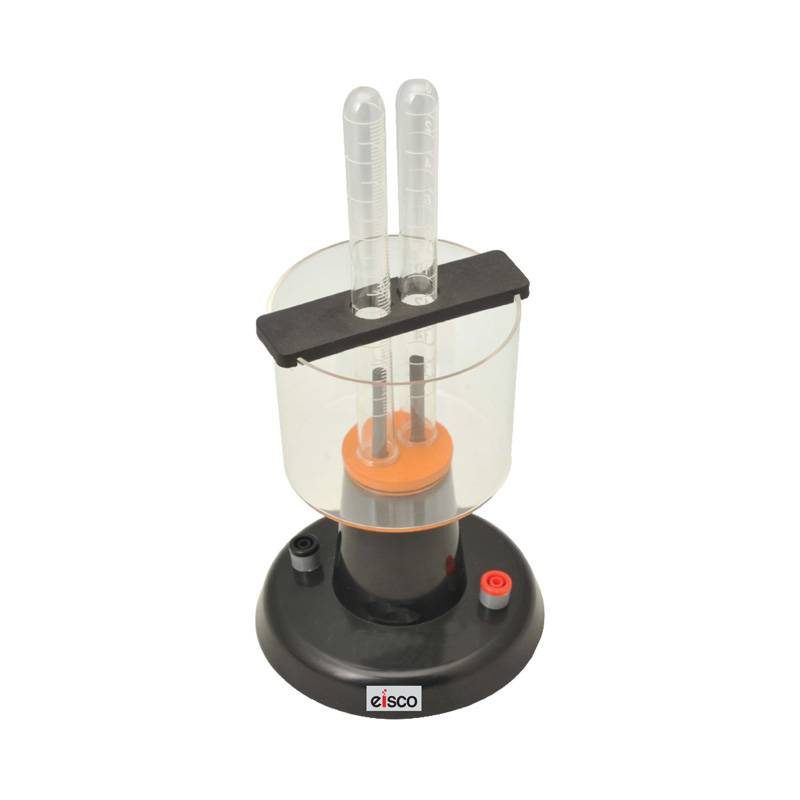 Voltímetro con electrodos de carbono