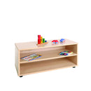 Armário baixo sem portas com 1 prateleira