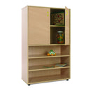 Armário Linha NE tamanho L aberto parte inferior e fechado parte superior