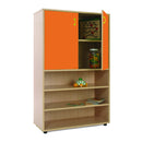 Armário Linha NE tamanho L aberto parte inferior e fechado parte superior