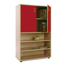 Armário Linha NE tamanho L aberto parte inferior e fechado parte superior