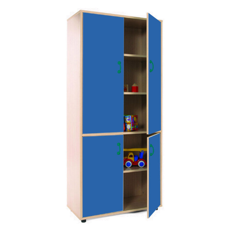 Closed XL size NE Line wardrobe with 4 doors