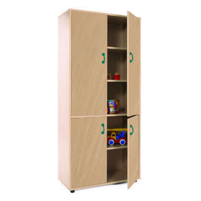 Closed XL size NE Line wardrobe with 4 doors