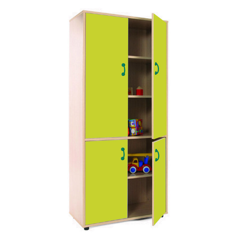 Closed XL size NE Line wardrobe with 4 doors