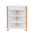 Bancada de canto miniatura em madeira cor branca