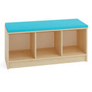 Banco corrido com 3 compartimentos