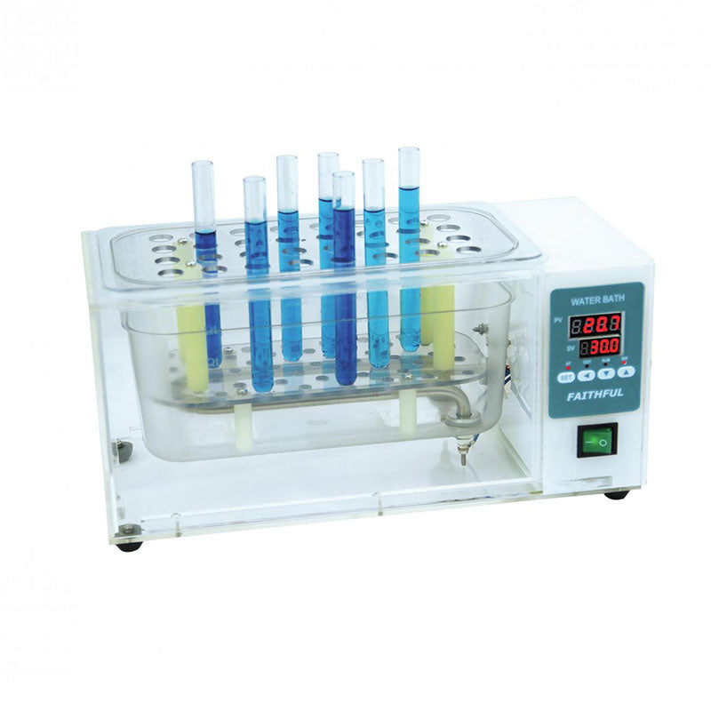 Baño termostático digital 6 L con depósito transparente