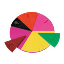 Frações circulares em plástico (51 peças)