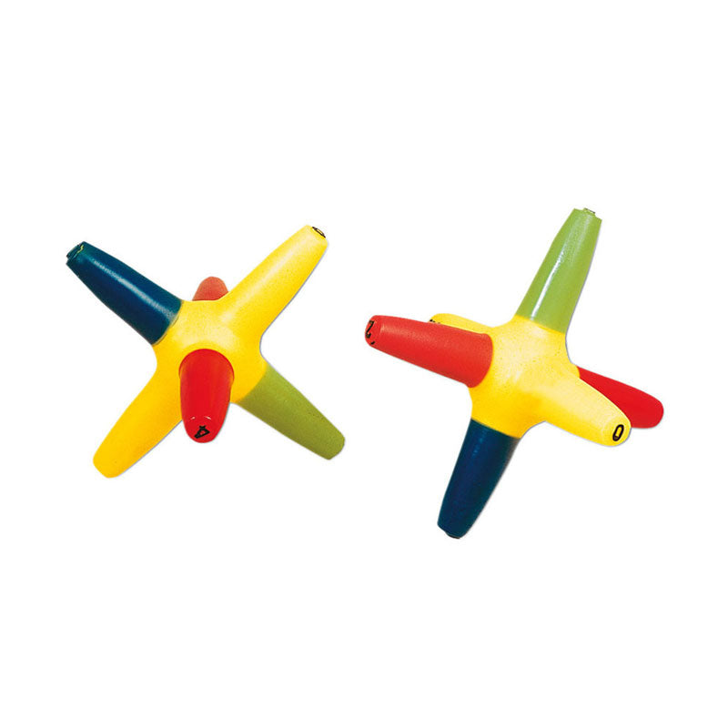 Bola en forma de estrella con numeración de 30cm de diámetro.