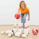 Bowling soft com 10 pinos e 2 bolas