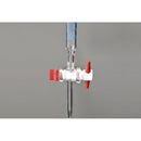 Bureta graduada Mohr com torneira teflón classe AS