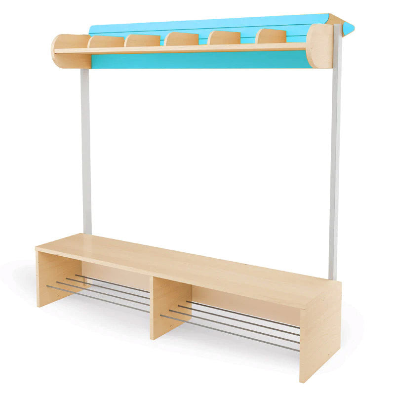 Hanger with 6 seater bench seat