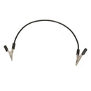 Cabos de ligação crocodilo preto 4 mm - 500 mm