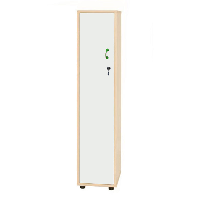 Armário Linha NE cacifo alto com 1 porta, fechadura e porta cabides - Sílaba