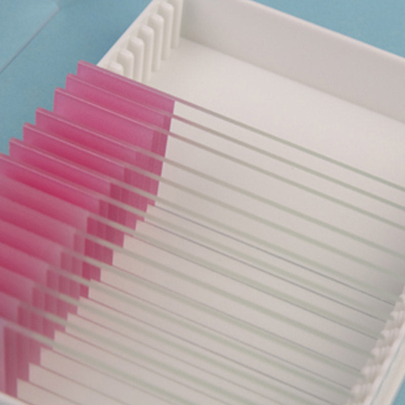 Box for 25 microscopic preparations