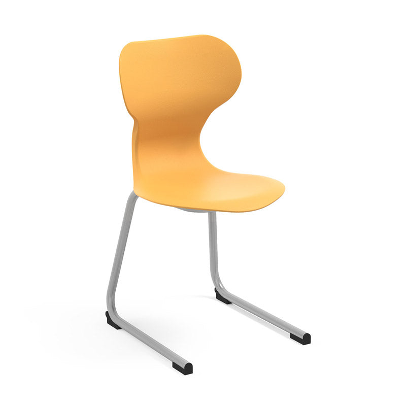 Silla de estudiante voladiza Mia