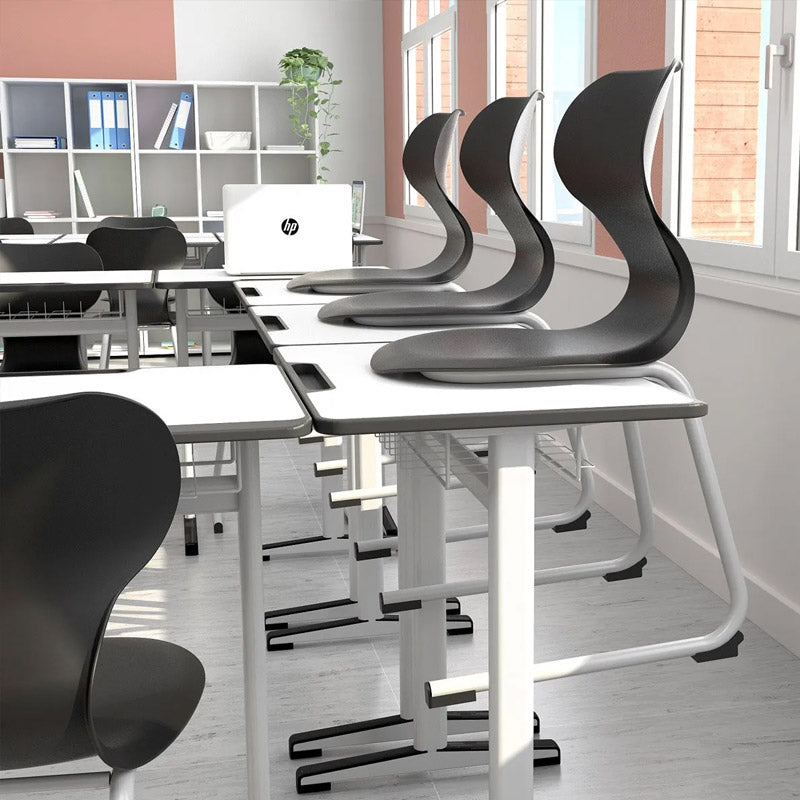 Silla de estudiante voladiza Mia