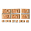 Carimbos notas e moedas Euro