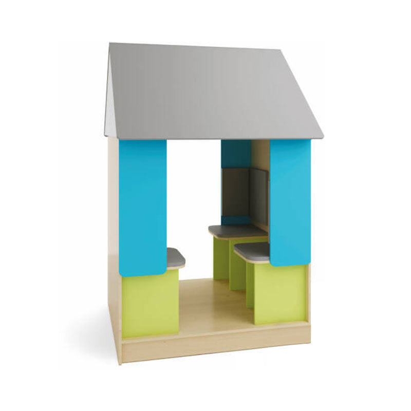 Casinha esconderijo com 4 sofás nos cantos Cubo - Sílaba