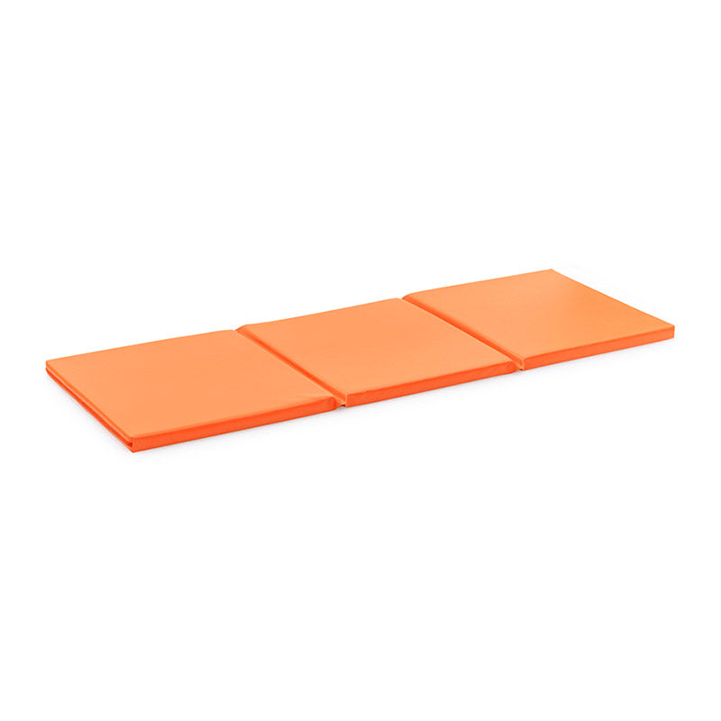Colchón plegable naranja