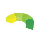 Set of 2 green foams