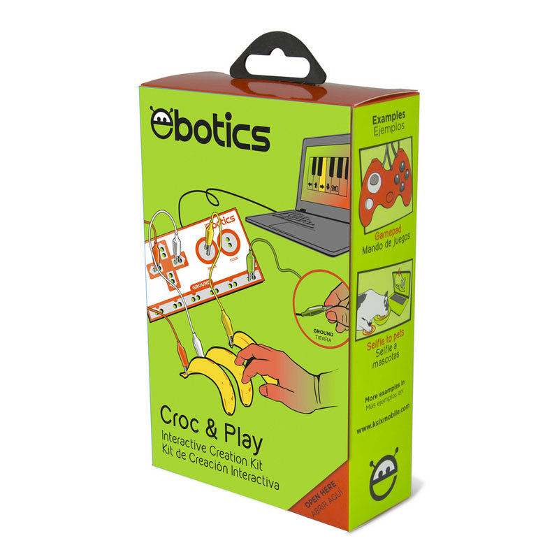 Kit Interação Criativa Croc & Play eBotics GO