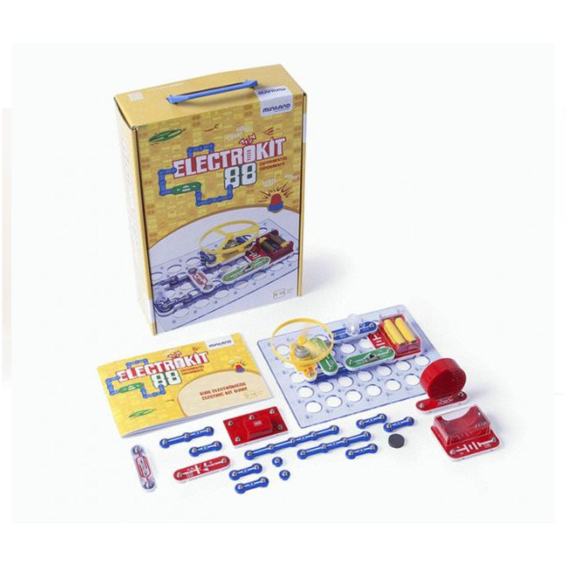 Electrokit con 88 experimentos