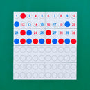 Conjunto de elementos magnéticos 