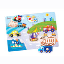 Jogo de encaixe transportes