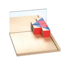 Corner mirror with 16x16cm base