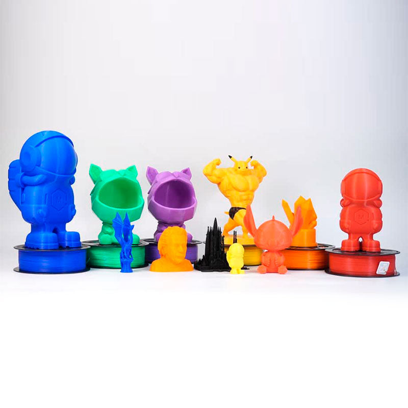 Filamentos PLA 1,75mm para caneta 3D (20 cores com 5 metros cada) - Sílaba