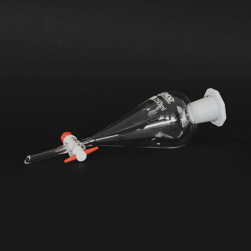 Embudo de decantación con grifo de teflón