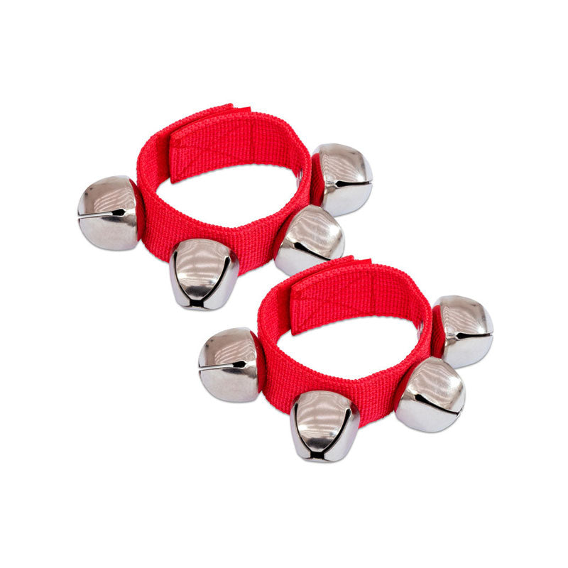 Guizeira de pulso com fecho de velcro com 4 sinos (2 peças) - Sílaba