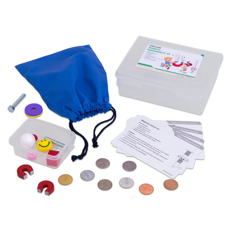 Kit de exploração de bússolas e magnetismo - Sílaba